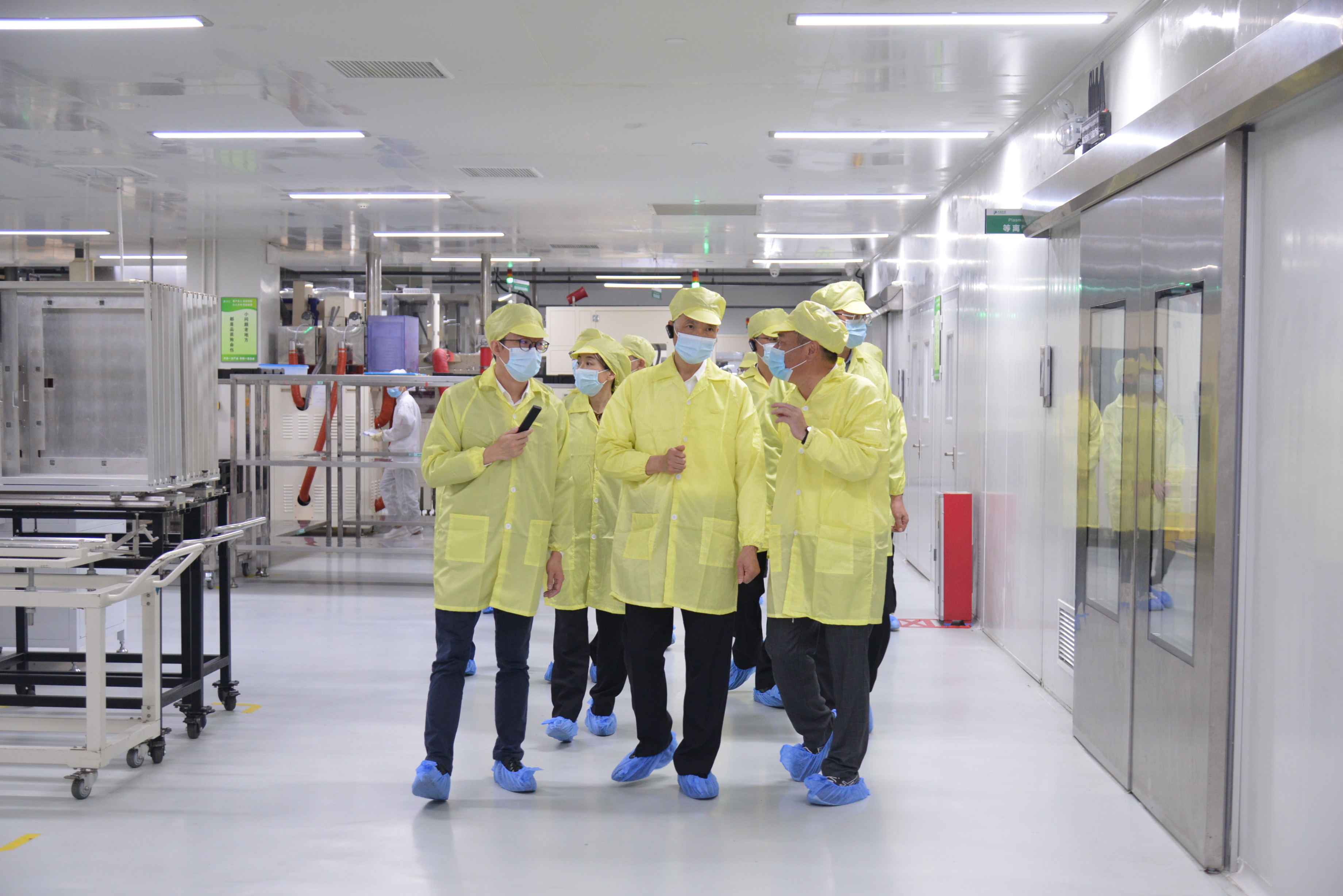 黄埔海关关长郑汉龙一行莅临兴森科技调研